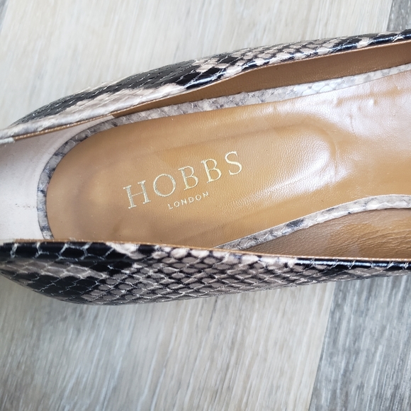 HOBBS LONDON SNAKE PRINT SHOES - Picture 10 of 15